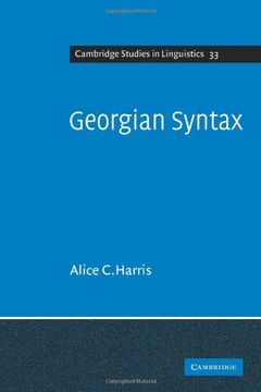 portada Georgian Syntax: A Study in Relational Grammar (Cambridge Studies in Linguistics) (en Inglés)