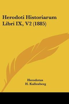 portada herodoti historiarum libri ix, v2 (1885) (en Inglés)