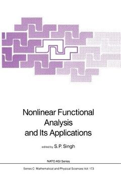 portada Nonlinear Functional Analysis and Its Applications