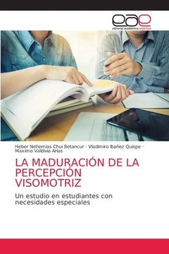 portada La Maduración de la Percepción Visomotriz: Un Estudio en Estudiantes con Necesidades Especiales (in Spanish)