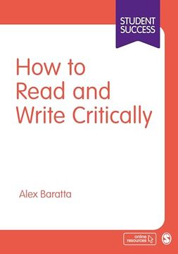 portada How to Read and Write Critically (Student Success) (in English)