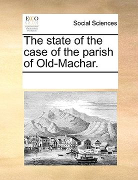 portada the state of the case of the parish of old-machar.