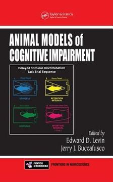 portada animal models of cognitive impairment (in English)