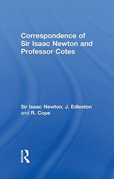 portada Correspondence of sir Isaac Newton and Professor Cotes