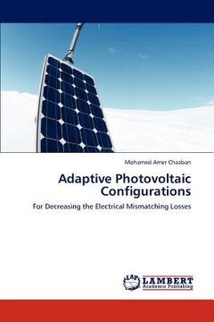 portada adaptive photovoltaic configurations (en Inglés)