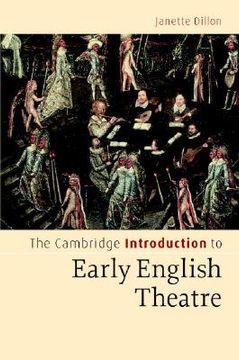 portada The Cambridge Introduction to Early English Theatre Hardback (Cambridge Introductions to Literature) (in English)