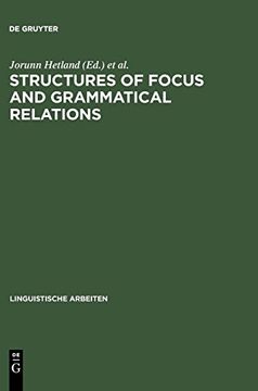 portada Structures of Focus and Grammatical Relations (Linguistische Arbeiten) 