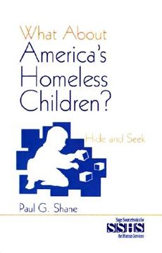 portada what about america's homeless children?: hide and seek (en Inglés)