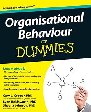 portada Organisational Behaviour for Dummies (en Inglés)