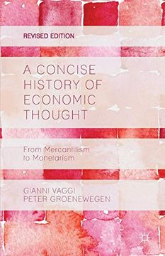 portada A Concise History of Economic Thought: From Mercantilism to Monetarism (en Inglés)