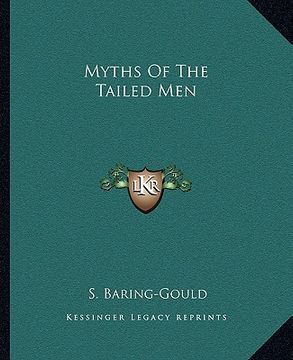 portada myths of the tailed men (en Inglés)