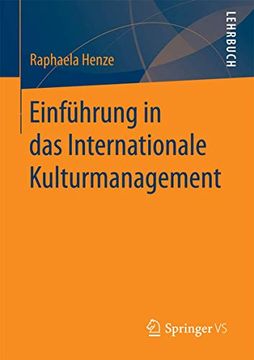 portada Einführung in das Internationale Kulturmanagement (en Alemán)