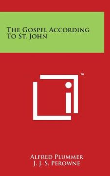 portada The Gospel According To St. John (in English)