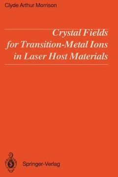 portada crystal fields for transition-metal ions in laser host materials (en Inglés)