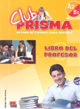 portada Club Prisma A2/B1 Intermedio Libro del Profesor + CD (en Inglés)