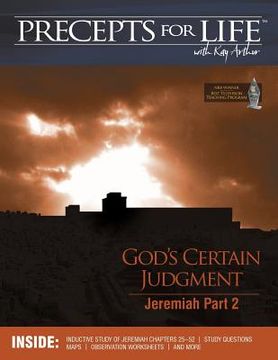 portada Precepts For Life Study Companion: God's Certain Judgment (Jeremiah Part 2) (en Inglés)