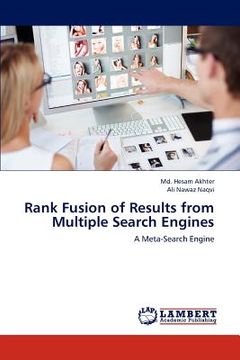 portada rank fusion of results from multiple search engines (en Inglés)