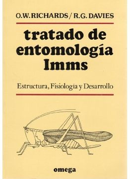 portada Tratado de Entomologia Imms ( Volumen 1): Estructura,  Fisiologia y Desarrollo