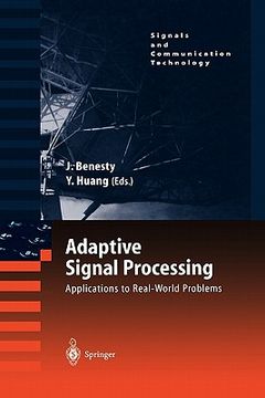portada adaptive signal processing: applications to real-world problems (en Inglés)