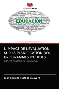 portada L'Impact de l'Évaluation Sur La Planification Des Programmes d'Études (in French)