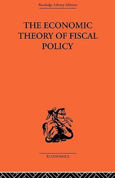 portada the economic theory of fiscal policy (en Inglés)