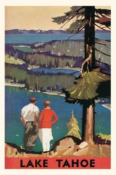 portada Vintage Journal Travel Poster for Lake Tahoe (en Inglés)
