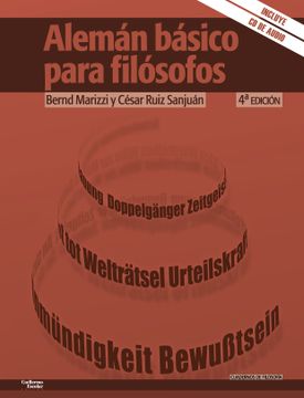 portada Alemán Básico Para Filósofos (in Spanish)