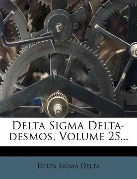 portada delta sigma delta-desmos, volume 25... (en Inglés)