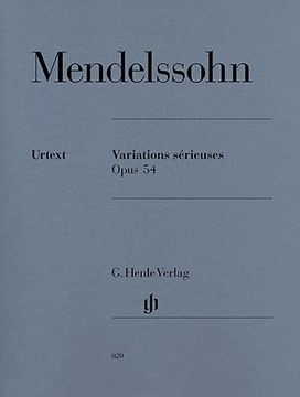 portada Variations Sérieuses op. 54