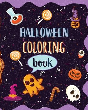 portada Halloween Coloring BOOk: Fun For All Ages! (en Inglés)