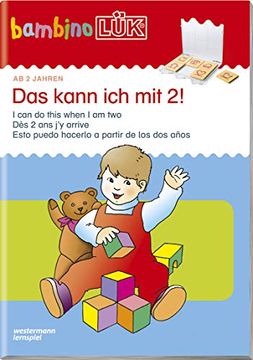 portada Bambinolük-System: Bambinolük: Das Kann ich mit 2! Einfachste Übungen für Kinder ab 2 Jahren: Brainteasers for Kids 2 / Casse-Tetes pur Enfants 2 / Recompecabzas Para Ninos 2 (in German)