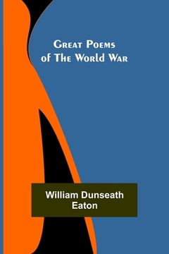 portada Great Poems of the World War (en Inglés)
