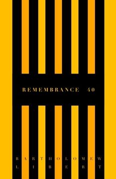 portada Remembrance 40 (en Inglés)