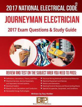 portada 2017 Journeyman Electrician Exam Questions and Study Guide (en Inglés)