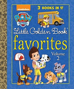 portada Paw Patrol Little Golden Book Favorites, Volume 2 (Paw Patrol) 