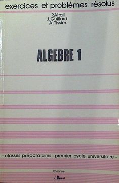 portada Algebre 1 Exercices et Problèmes Résolus