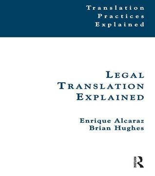 portada Legal Translation Explained (en Inglés)