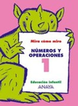 portada Números y operaciones 1. (in Spanish)