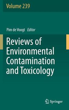 portada Reviews of Environmental Contamination and Toxicology Volume 239 (en Inglés)