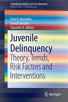 portada Juvenile Delinquency: Theory, Trends, Risk Factors and Interventions (Springerbriefs in Psychology) (en Inglés)
