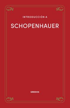 portada Introduccion a Schopenhauer