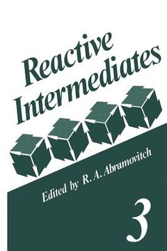 portada Reactive Intermediates: Volume 3 (en Inglés)