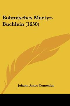 portada bohmisches martyr-buchlein (1650) (in English)