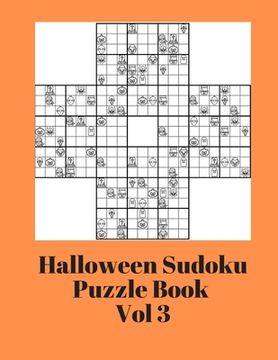 portada Halloween Sudoku Book Volume 3: Brand New Icon Sudoku Game For Those Who Love A Challenge (in English)
