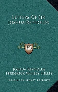 portada letters of sir joshua reynolds (en Inglés)