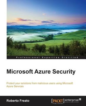 portada Microsoft Azure Security (en Inglés)