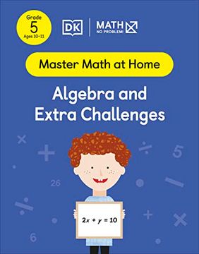 portada Math - no Problem! Algebra and Extra Challenges, Grade 5 Ages 10-11 (Master Math at Home) (en Inglés)