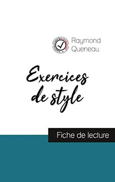 portada Exercices de Style de Raymond Queneau (Fiche de Lecture et Analyse Complète de L'Œuvre) 