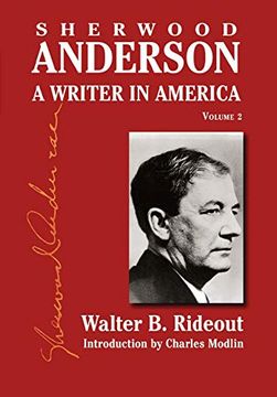 portada Sherwood Anderson: A Writer in America, Volume 2 (en Inglés)