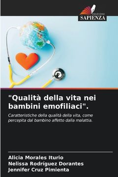 portada "Qualità della vita nei bambini emofiliaci". (en Italiano)